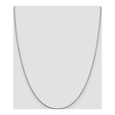 Sterling Silver 1mm Round Snake Chain – view 4
