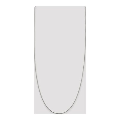 Sterling Silver 1mm Round Snake Chain – view 4