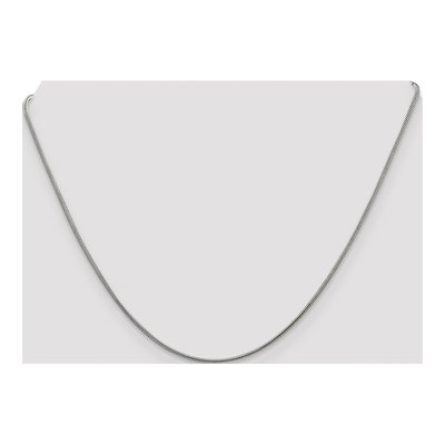 Sterling Silver 1.2mm Snake Chain – view 4