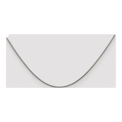 Sterling Silver 1.2mm Snake Chain – view 4