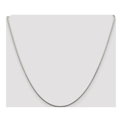 Sterling Silver 1.25mm Snake Chain – view 4