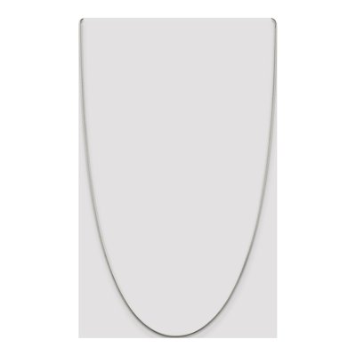Sterling Silver 1.25mm Snake Chain – view 4