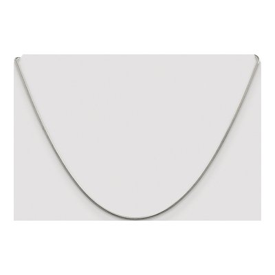 Sterling Silver 1.25mm Snake Chain – view 4