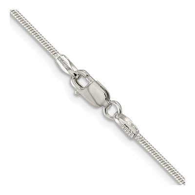 Sterling Silver 1.25mm Snake Chain – view 3