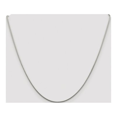 Sterling Silver 1.25mm Snake Chain – view 4