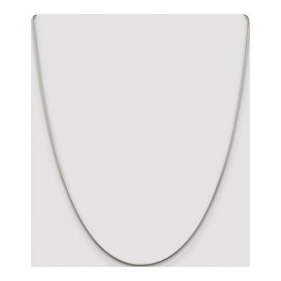 Sterling Silver 1.25mm Snake Chain – view 4