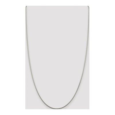 Sterling Silver 1.25mm Snake Chain – view 4