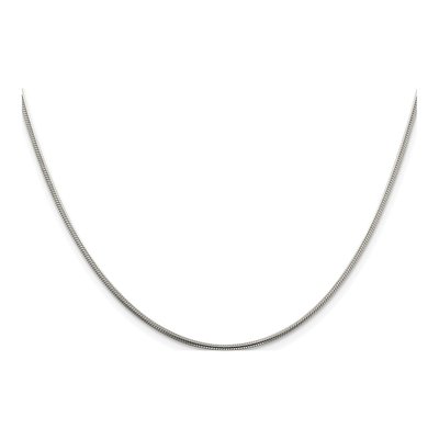 Sterling Silver 1.5mm Snake Chain – view 2