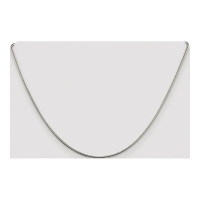Sterling Silver 1.5mm Snake Chain – view 4