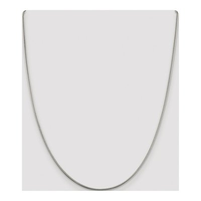 Sterling Silver 1.5mm Snake Chain – view 4