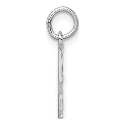 Sterling Silver Diamond-Cut Number 5 Charm – view 3