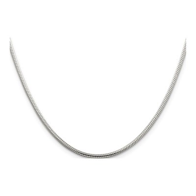 Sterling Silver 2mm Snake Chain – view 2