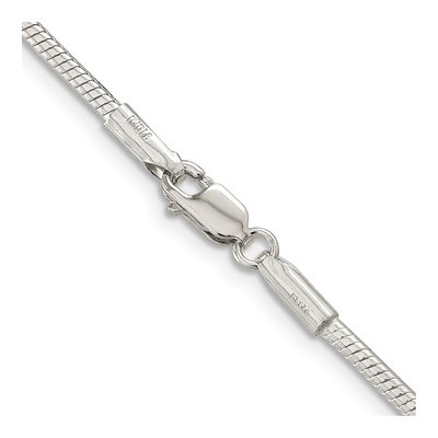 Sterling Silver 2mm Snake Chain – view 3