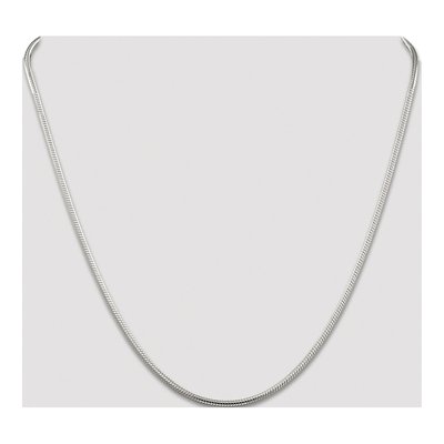 Sterling Silver 2mm Snake Chain – view 4