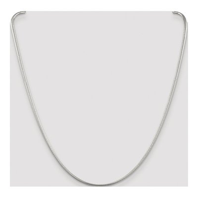Sterling Silver 2mm Snake Chain – view 4