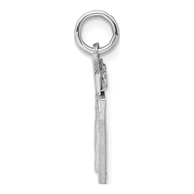 Sterling Silver Number 17 Charm – view 3