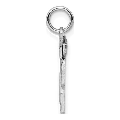 Sterling Silver Number 18 Charm – view 3