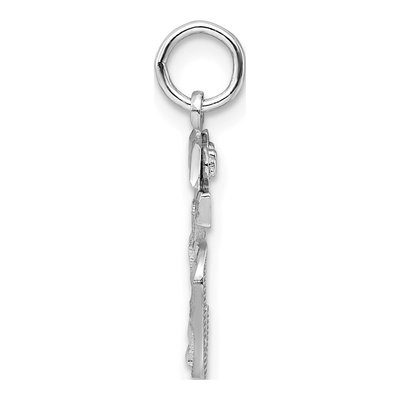 Sterling Silver Number 25 Charm – view 3