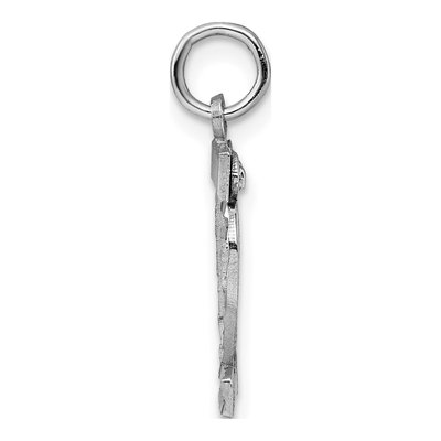 Sterling Silver Number 42 Charm – view 3