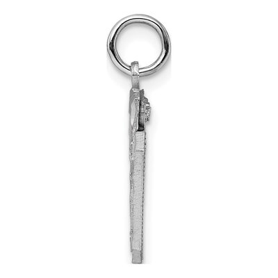 Sterling Silver Number 60 Pendant – view 3