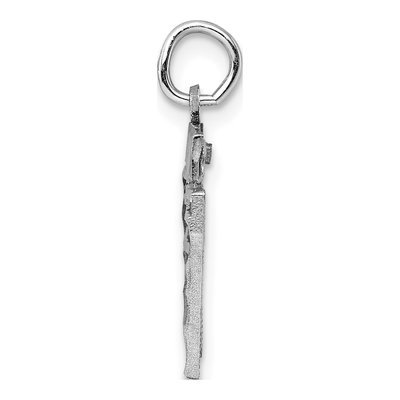 Sterling Silver Number 67 Charm – view 2