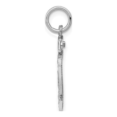Sterling Silver Number 72 Pendant – view 3