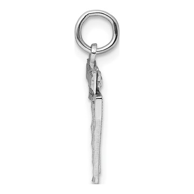 Sterling Silver Number 77 Charm – view 3