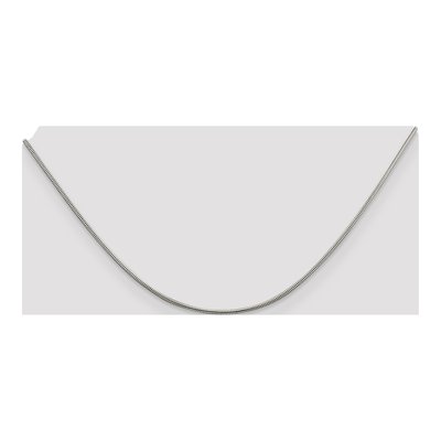 Sterling Silver 1.5mm Round Snake Chain – view 4