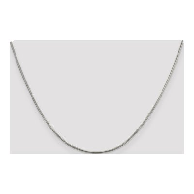 Sterling Silver 1.5mm Round Snake Chain – view 4