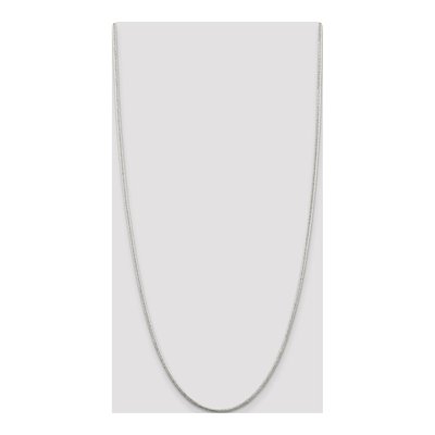Sterling Silver 1.6mm Round Snake Chain – view 4