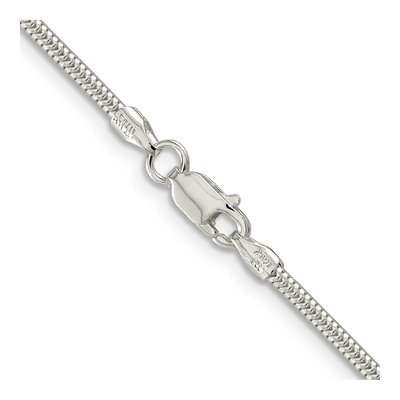 Sterling Silver 2mm Round Snake Chain – view 3
