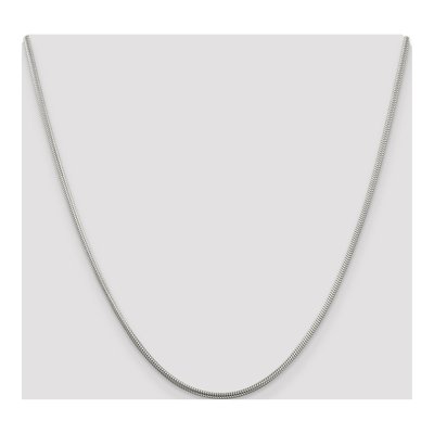 Sterling Silver 2mm Round Snake Chain – view 4