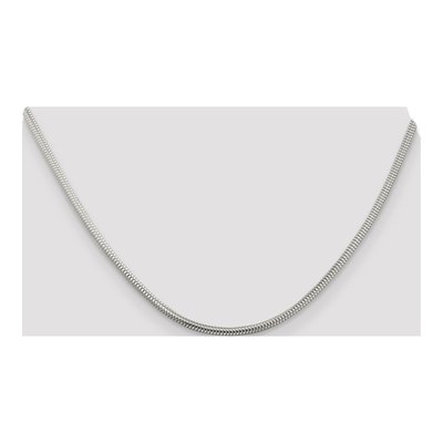 Sterling Silver 2.5mm Round Snake Chain – view 4