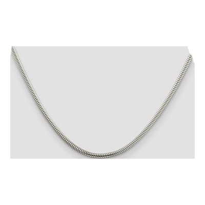 Sterling Silver 3mm Round Snake Chain – view 4