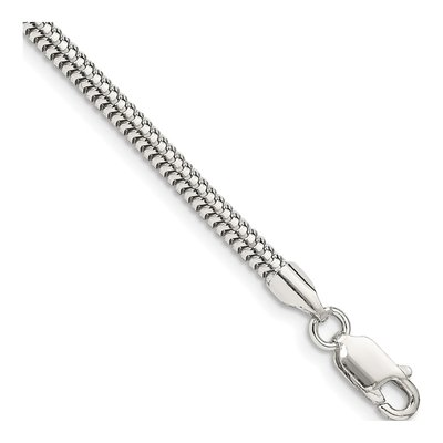 Sterling Silver 3mm Round Snake Chain Bracelet