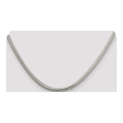Sterling Silver 4mm Round Snake Chain – view 4