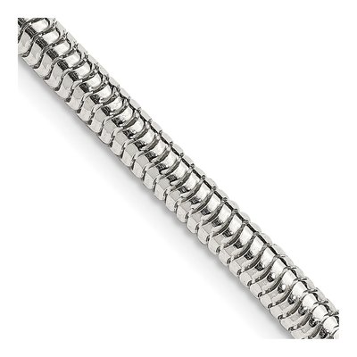 Sterling Silver 4mm Round Snake Chain
