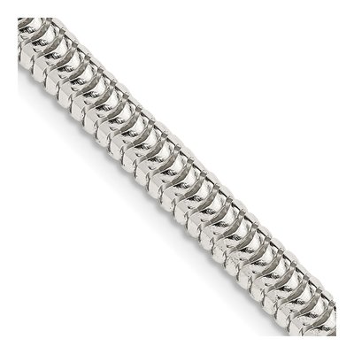 Sterling Silver 5mm Round Snake Chain
