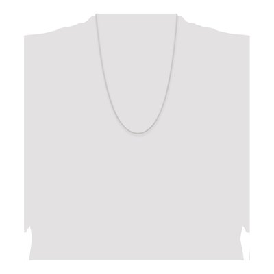 Sterling Silver 1mm Round Wheat Chain – view 4