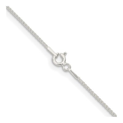Sterling Silver 1mm Round Wheat Chain – view 3