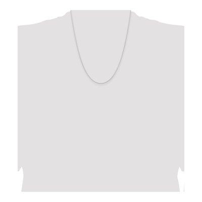 Sterling Silver 1mm Round Wheat Chain – view 4