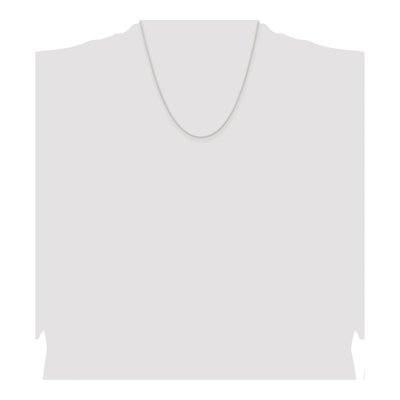 Sterling Silver 1mm Round Wheat Chain – view 4