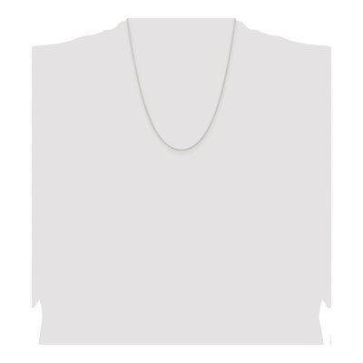 Sterling Silver 1mm Round Wheat Chain – view 4