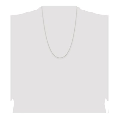 Sterling Silver 1mm Round Wheat Chain – view 4