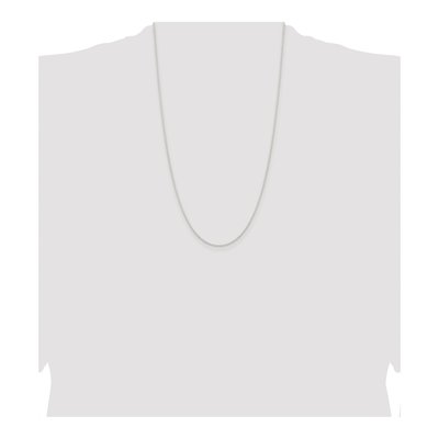 Sterling Silver 1mm Round Wheat Chain – view 4