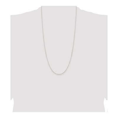 Sterling Silver 1mm Round Wheat Chain – view 4