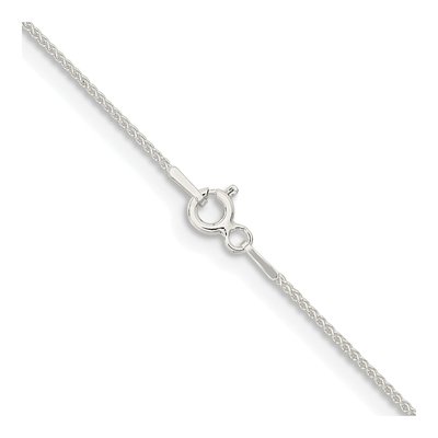 Sterling Silver 1mm Round Wheat Chain – view 3