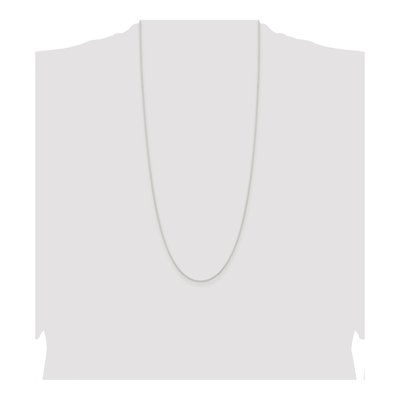 Sterling Silver 1mm Round Wheat Chain – view 4