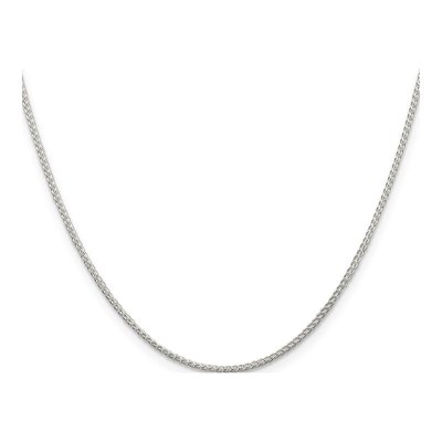 Sterling Silver 1.25mm Round Wheat Chain – view 2
