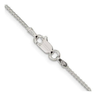 Sterling Silver 1.25mm Round Wheat Chain – view 3